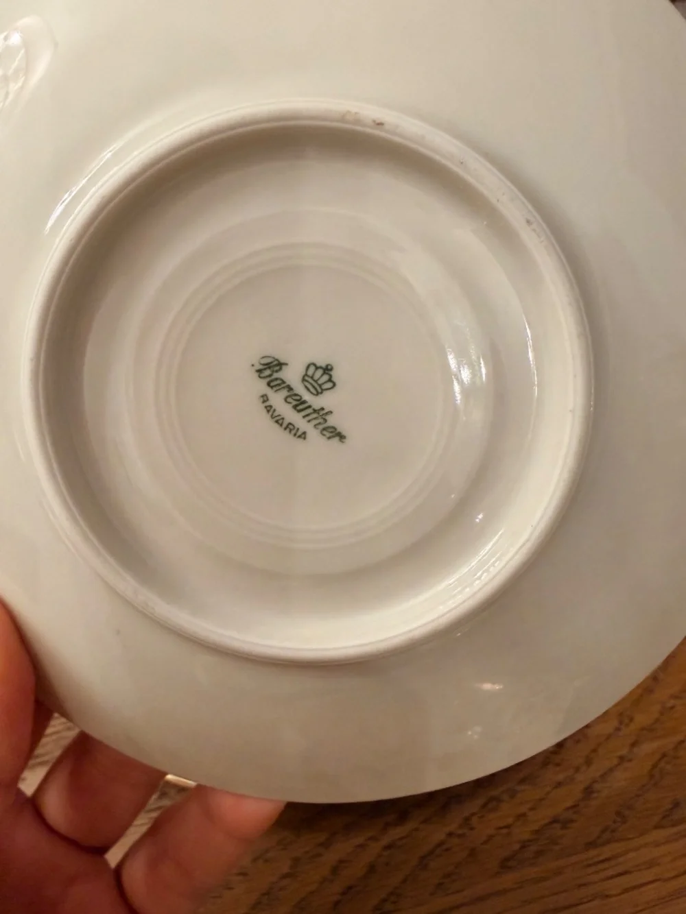 Tea Trio - Bareuther Bavaria set